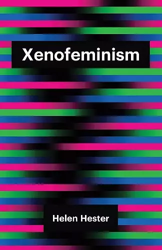 Xenofeminism cover