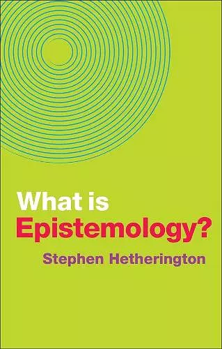 What is Epistemology? cover