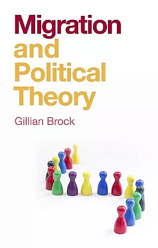 Migration and Political Theory cover
