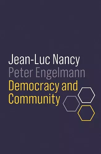 Democracy and Community cover