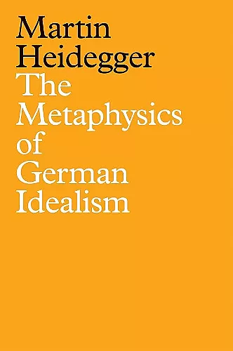 The Metaphysics of German Idealism cover