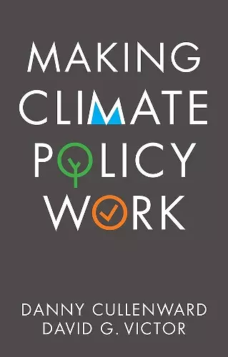 Making Climate Policy Work cover