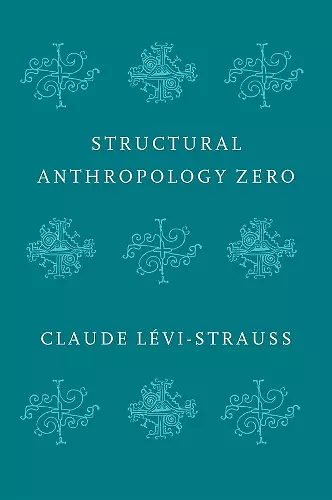 Structural Anthropology Zero cover