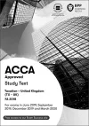 ACCA Taxation FA2018 cover