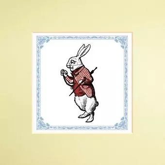 The Macmillan Alice: White Rabbit Print cover