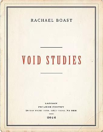 Void Studies cover