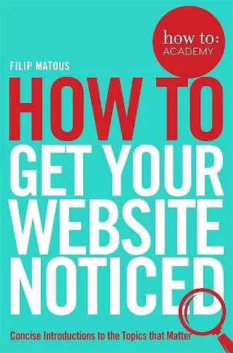 How To Get Your Website Noticed cover