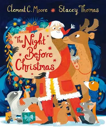 The Night Before Christmas, illustrated by Stacey Thomas cover