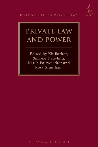 Private Law and Power cover