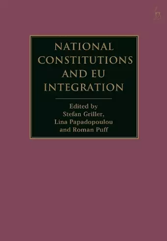 National Constitutions and EU Integration cover