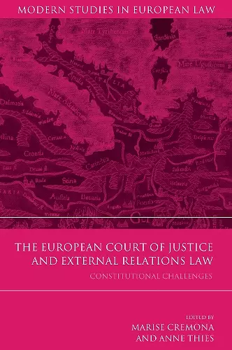The European Court of Justice and External Relations Law cover