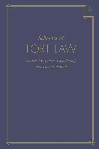 Scholars of Tort Law cover