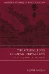 The Struggle for European Private Law cover