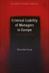 Criminal Liability of Managers in Europe cover