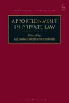 Apportionment in Private Law cover