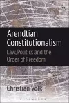 Arendtian Constitutionalism cover