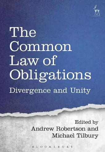 The Common Law of Obligations cover