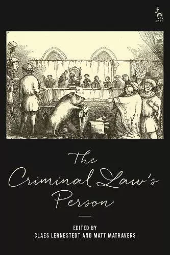 The Criminal Law’s Person cover