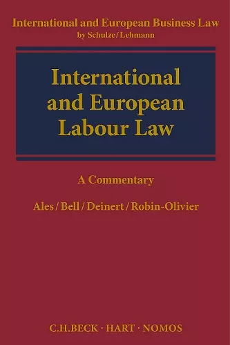 International and European Labour Law cover