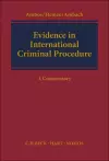 Evidence in International Criminal Procedure cover