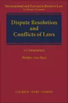 Dispute Resolution and Conflict of Laws cover