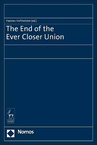 The End of the Ever Closer Union cover