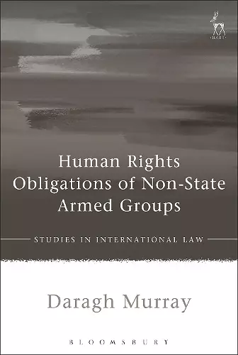 Human Rights Obligations of Non-State Armed Groups cover