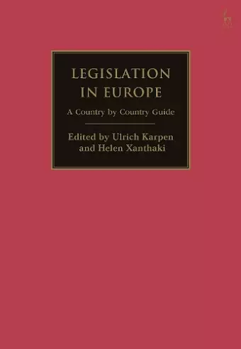 Legislation in Europe cover