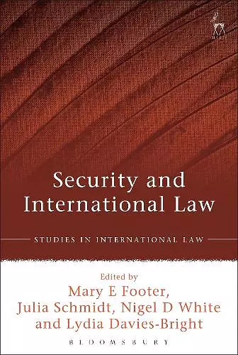 Security and International Law cover