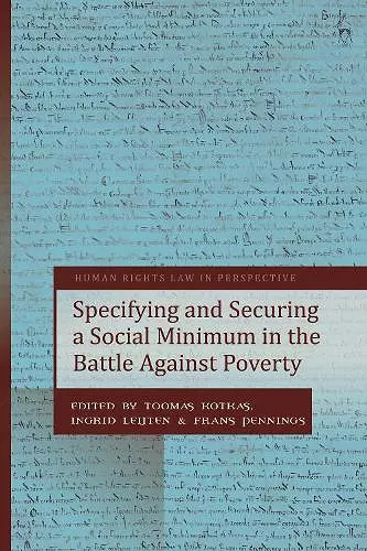 Specifying and Securing a Social Minimum in the Battle Against Poverty cover