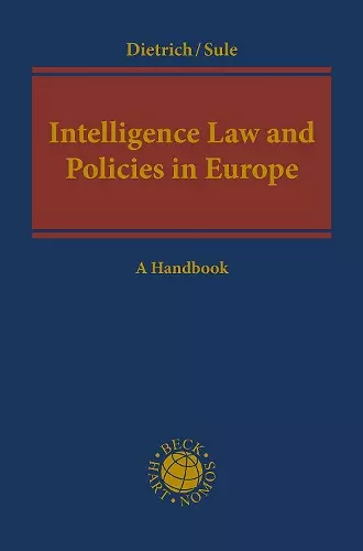 Intelligence Law and Policies in Europe cover