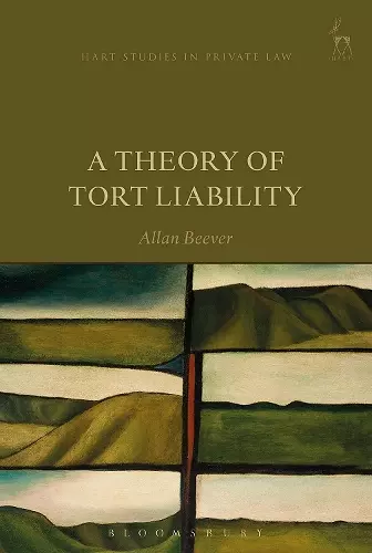 A Theory of Tort Liability cover