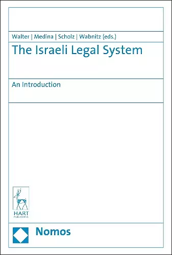 The Israeli Legal System cover