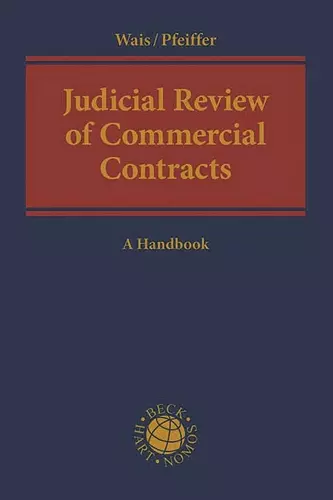 Judicial Review of Commercial Contracts cover