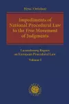 Impediments of National Procedural Law to  the Free Movement of Judgments cover