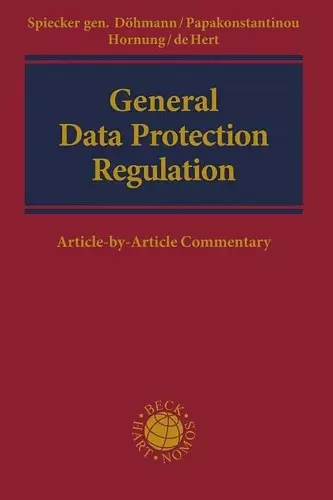 General Data Protection Regulation cover