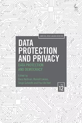 Data Protection and Privacy, Volume 12 cover