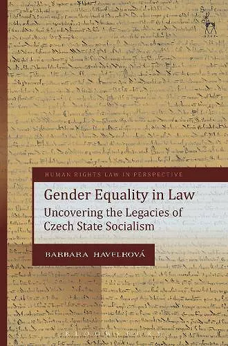 Gender Equality in Law cover