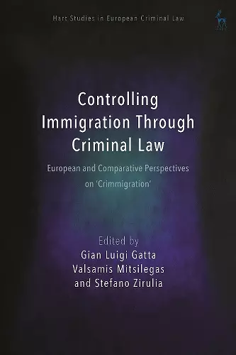 Controlling Immigration Through Criminal Law cover