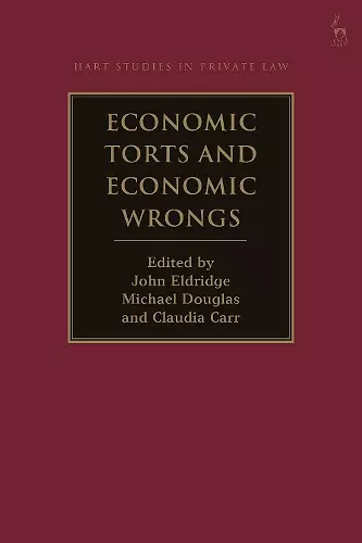Economic Torts and Economic Wrongs cover