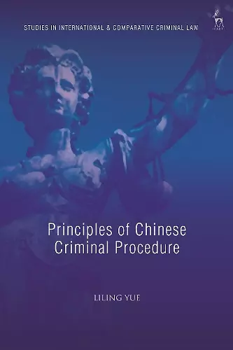 Principles of Chinese Criminal Procedure cover