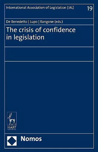 The Crisis of Confidence in Legislation cover