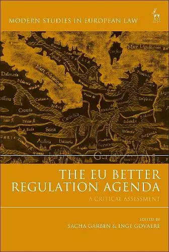 The EU Better Regulation Agenda cover
