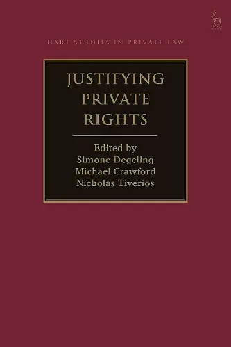 Justifying Private Rights cover