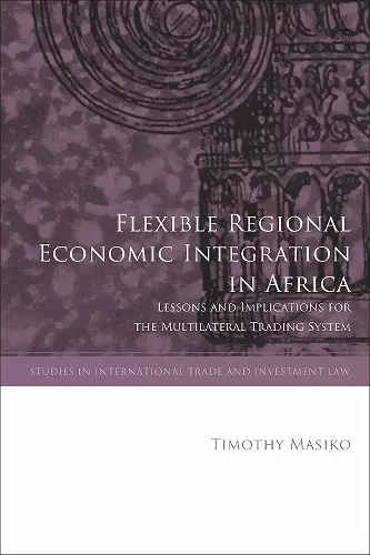 Flexible Regional Economic Integration in Africa cover