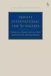 Private International Law in Nigeria cover