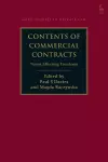 Contents of Commercial Contracts cover