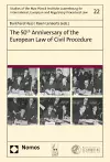 The 50th Anniversary of the European Law of Civil Procedure cover