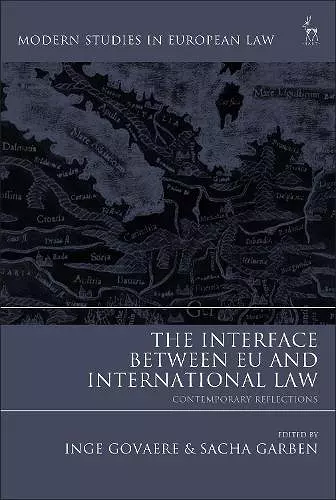 The Interface Between EU and International Law cover