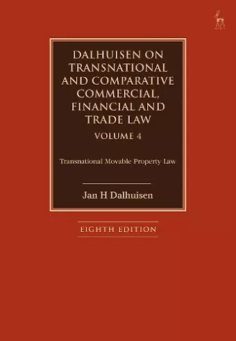 Dalhuisen on Transnational and Comparative Commercial, Financial and Trade Law Volume 4 cover